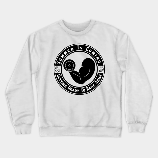 Getting Ready To Bare Arms Crewneck Sweatshirt by FirstTees